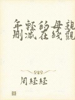 年轻的母亲3无删减在线观看