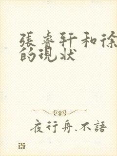 张睿轩和徐子涵的现状