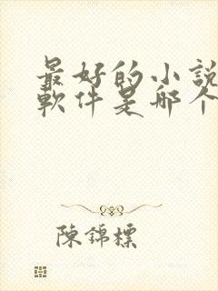 最好的小说免费软件是哪个?