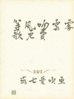 等风吻云雾宋轻歌免费