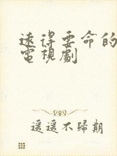 远得要命的爱情电视剧