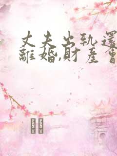 丈夫出轨还起诉离婚,财产会怎么分配