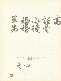 军婚小说高干文先婚后爱