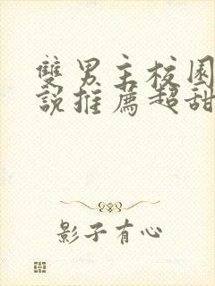 双男主校园文小说推荐超甜