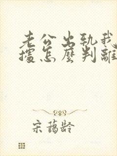 老公出轨我有证据怎么判离婚