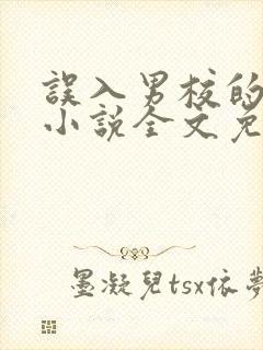 误入男校的女生小说全文免费阅读