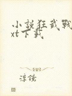 小说狂武战帝txt下载