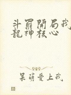 斗罗开局我获得龙神核心