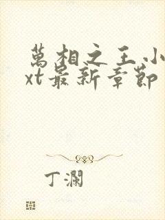 万相之王小说txt最新章节