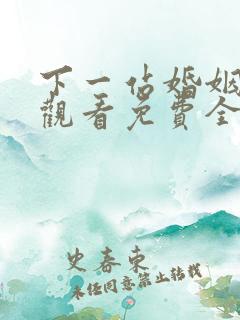 下一站婚姻在线观看免费全集播放