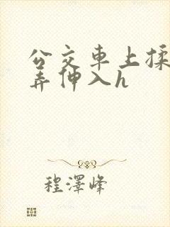 公交车上揉捏顶弄伸入h