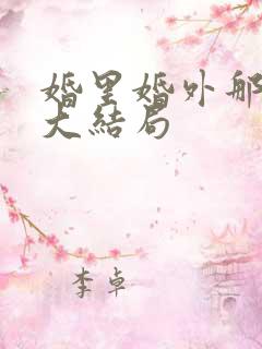 婚里婚外那些事大结局