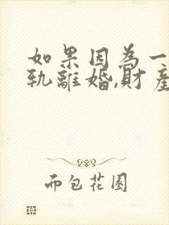 如果因为一方出轨离婚,财产如何分配