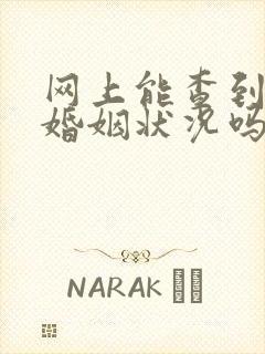 网上能查到个人婚姻状况吗