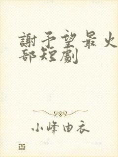 谢予望最火的5部短剧