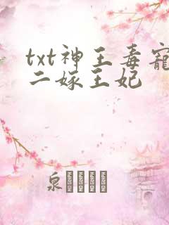 txt神王毒宠二嫁王妃