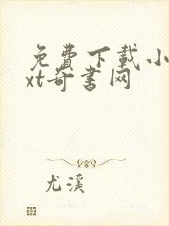 免费下载小说txt奇书网