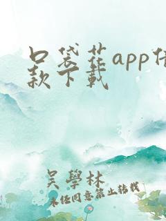 口袋花app借款下载