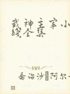 武神主宰小说在线全集