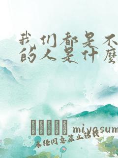 我们都是不容易的人是什么歌