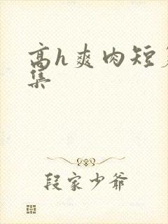 高h爽肉短篇合集