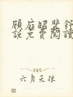 顾庭昭裴舒意小说免费阅读最新章节