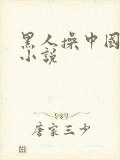 黑人操中国女人小说