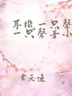 耳机一只声音大一只声音小是怎么回事