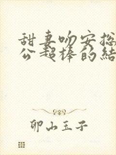 甜妻吻安总裁老公超棒的结局