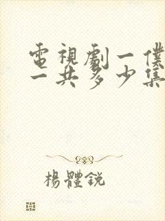 电视剧一仆二主一共多少集