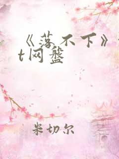 《落不下》txt网盘