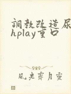 调教改造尿孔高hplay重口