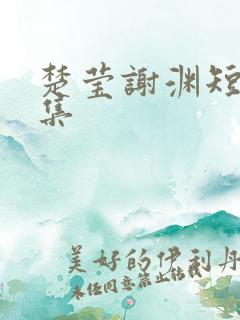 楚莹谢渊短剧全集