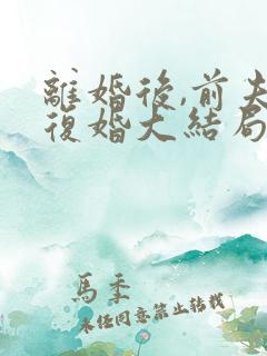 离婚后,前夫求复婚大结局