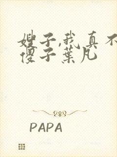 嫂子,我真不是傻子叶凡