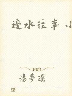 边水往事 小说