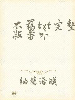 不羁txt完整版番外