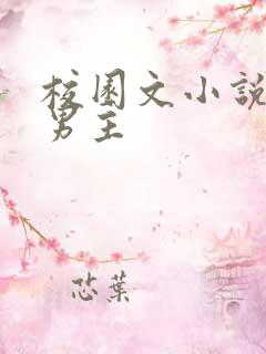 校园文小说校霸男主