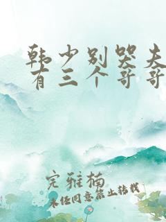 韩少别哭夫人她有三个哥哥短剧免费观看