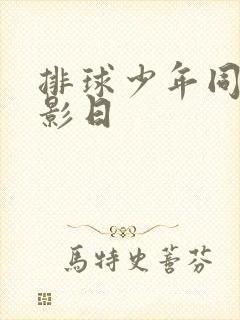 排球少年同人文影日