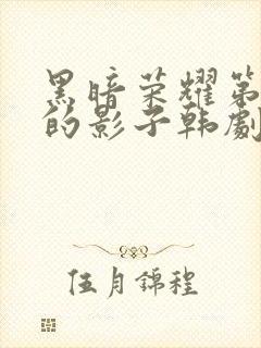 黑暗荣耀第二季的影子韩剧免费观看