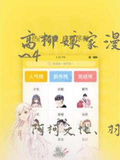 高柳嫁家漫画1~4