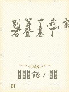 别等了,我家夫君登基了