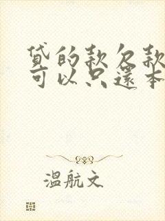 贷的款欠款可不可以只还本金