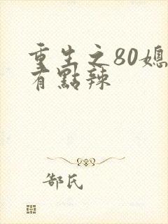 重生之80媳妇有点辣