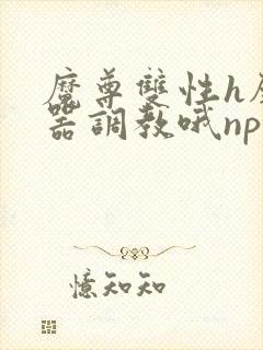 魔尊双性h壁便器调教哦np