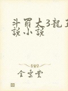 斗罗大3龙王传说小说