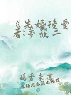 《先婚后爱》作者:梦筱二