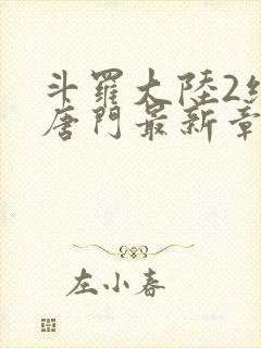 斗罗大陆2绝世唐门最新章节