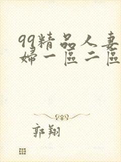 99精品人妻少妇一区二区